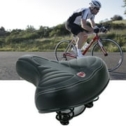 Comfortable Wide Big Bum Bike Bicycle Gel Cruiser Extra Sporty Soft Pad Saddle
